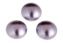 Swarovski, crystal pearl cabochon, mauve, 6mm - x2