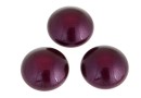 Swarovski, crystal pearl cabochon, blackberry, 6mm - x2