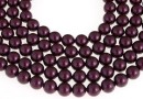 Swarovski pearl, blackberry, 4mm - x100