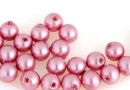 Perle Swarovski cu un orificiu, powder rose, 4mm - x4