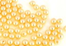 Perle Swarovski cu un orificiu, light gold, 4mm - x4