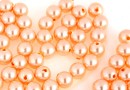 Perle Swarovski cu un orificiu, peach, 5mm - x4