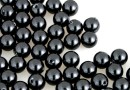 Perle Swarovski cu un orificiu, black, 5mm - x4