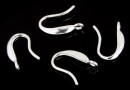 Earring findings, 925 silver, 15mm - x1pair