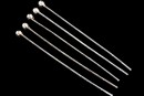 Ball pin, 925 silver, 25mm - x10