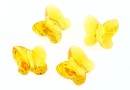 Swarovski, margele fluture, sunflower, 10mm - x2