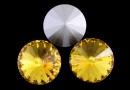 Swarovski, rivoli, sunflower, 12mm - x2