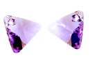 Swarovski, pandantiv triunghi, violet, 12mm - x1
