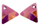 Swarovski, pandantiv triunghi, lilac shadow, 12mm - x1