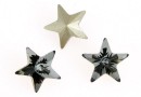 Swarovski, fancy star, silver night, 10mm - x1