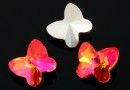 Swarovski, fancy fluture, astral pink, 10mm - x1