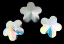 Swarovski, flower fancy, aurora borealis, 10mm - x1