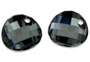 Swarovski, pandantiv twist, silver night, 18mm - x1