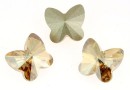 Swarovski, fancy fluture, golden shadow, 10mm - x1