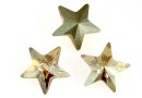 Swarovski, fancy star, golden shadow, 10mm - x1