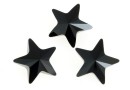 Swarovski, fancy star, jet, 10mm - x1