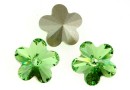 Swarovski, fancy floare, peridot, 6mm - x2