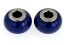 Swarovski, becharmed crystal dark lapis, 14mm - x1