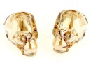 Swarovski, margele craniu, golden shadow, 15x13mm - x1