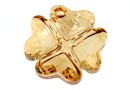 Swarovski, pandantiv trifoi, golden shadow, 19mm - x1
