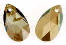 Swarovski, pandantiv picatura, bronze shade, 22mm - x1