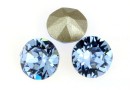 Swarovski, chaton SS, light sapphire, 8mm - x2