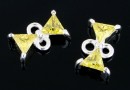 Link fundita, argint 925, 6mm - x1