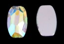 Swarovski, cabochon Organic, aurore boreale, 8x5mm - x1