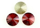 Swarovski, rivoli, red magma, 10mm - x2