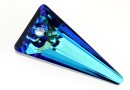 Swarovski, pandantiv spike, bermuda blue, 18mm - x1