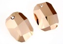 Swarovski, pandantiv graphic, rose gold 2X, 28mm - x1