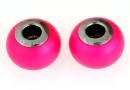 Swarovski, becharmed crystal neon pink pearl, 14mm - x1