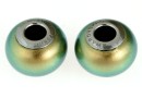 Swarovski, becharmed crystal iridescent green pearl, 14mm - x1