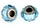 Swarovski, becharmed briolette 5948, aquamarine, 14mm - x1