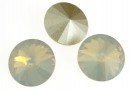 Swarovski, rivoli, light grey opal, 14mm - x1