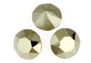 Swarovski, chaton SS29, metallic light gold, 6mm - x4