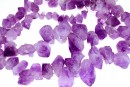 Amethyst rough stone, free form, 10-22mm