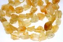 Citrine rough stone, free form, 19-24mm