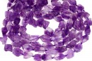 Amethyst rough stone, free form, 14-17mm