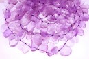 Light amethyst lavander rough stone, free form, 15-25mm