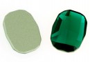 Swarovski, cabochon Graphic, emerald, 10mm - x1