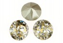 Swarovski, chaton SS39, gold patina, 8mm - x2