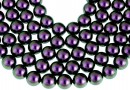 Perle Swarovski, iridescent purple, 3mm - x100