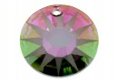 Swarovski, pandantiv Sun frosted, paradise shine, 19mm - x1