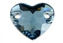 Swarovski, link inima, denim blue F, 12mm - x1