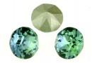 Swarovski, chaton SS29, provence lavender-chrysolite blend, 6mm - x4