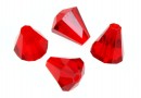 Swarovski, cone bead, jet, light siam, 6.6x6mm - x1