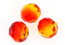 Swarovski, margele, rotund fatetat, fireopal, 8mm - x2