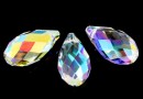 Swarovski, pandantiv brioleta, aurore boreale, 13mm - x1