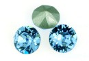 Swarovski, chaton PP10, aquamarine, 1.6mm - x20